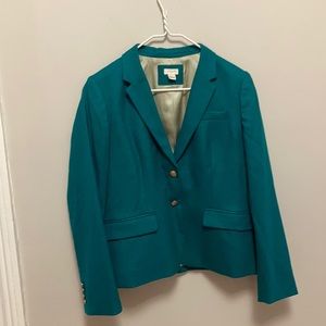 Teal/Green JCrew Ladies Blazer - Worn Once!